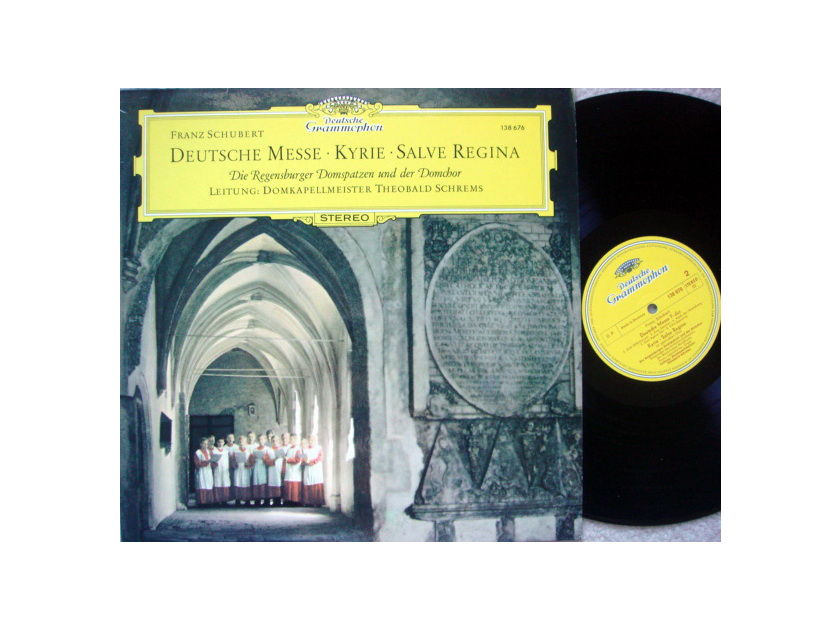 DG / Schubert German Mass/Kyrie, Salve Regina, - SCHREMS, MINT!