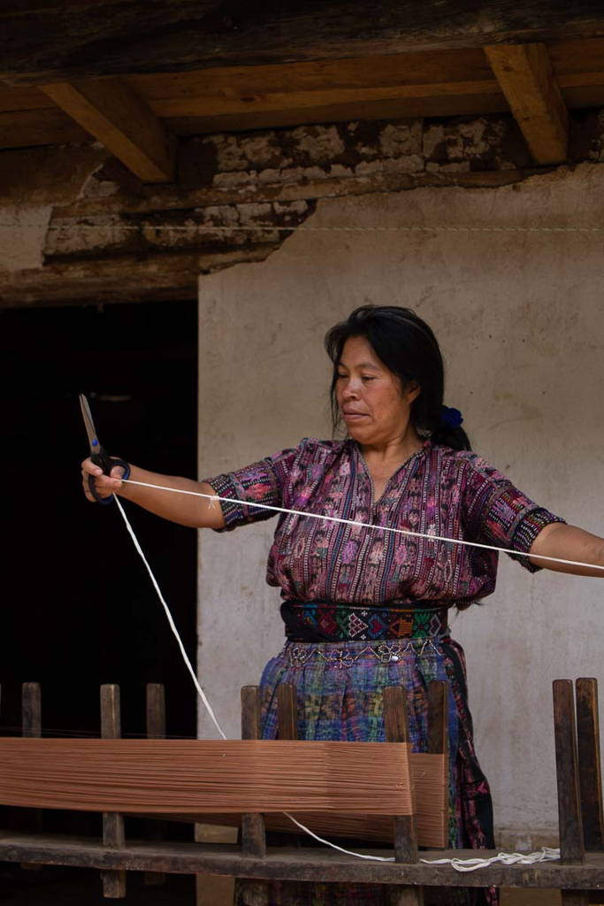 mayan weaving