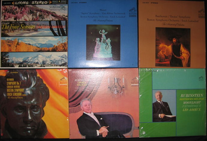30 Classical Lp Lot - RCA Dynagroove Shaded Dogs Living...