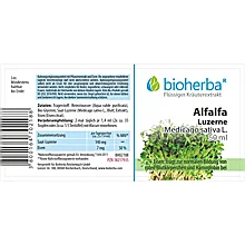 Alfalfa Luzerne, Medicago sativa L., Tropfen, Tinktur 50 ml
