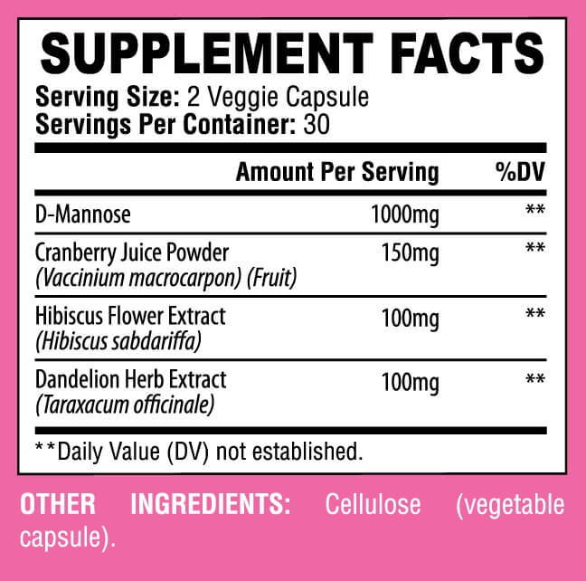 Urinary Protect Xena Nutrition supplement product full label ingredients composition