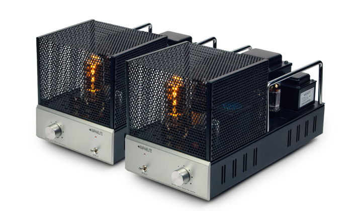 Raphaelite 2A3845 Mono Block Amplifiers 2A3 + 845 Tubes