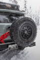 2022 Toyota 4Runner Lifted with HD Off-Road Overland Sector Venture Wheels in 17x9.0 All Satin Black