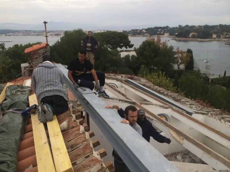 Création d’une charpente traditionnelle métallique — photo 10 sur 10 — CEG TOITURE