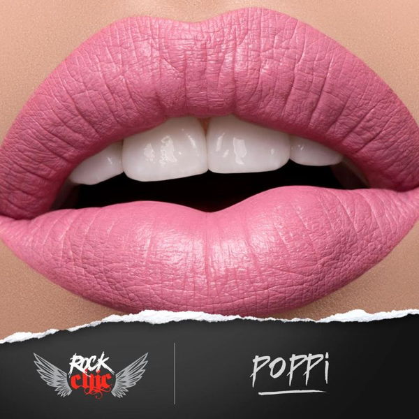 ROCK CHIC Liquid Lipstick - 'POPPI'