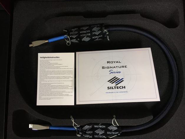 Siltech Cables Golden Universal II USB cable 1m like new!!