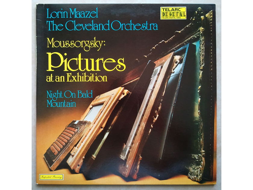 Audiophile TELARC | MAAZEL/MOUSSORGSKY - Pictures At An Exhibition, Night On Bald Mountain / NM