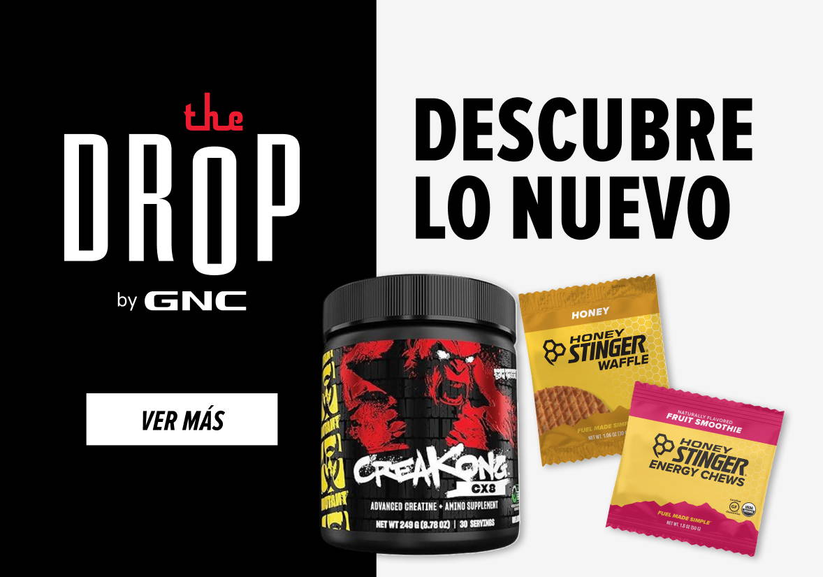 the drop by gnc - descubre lo nuevo