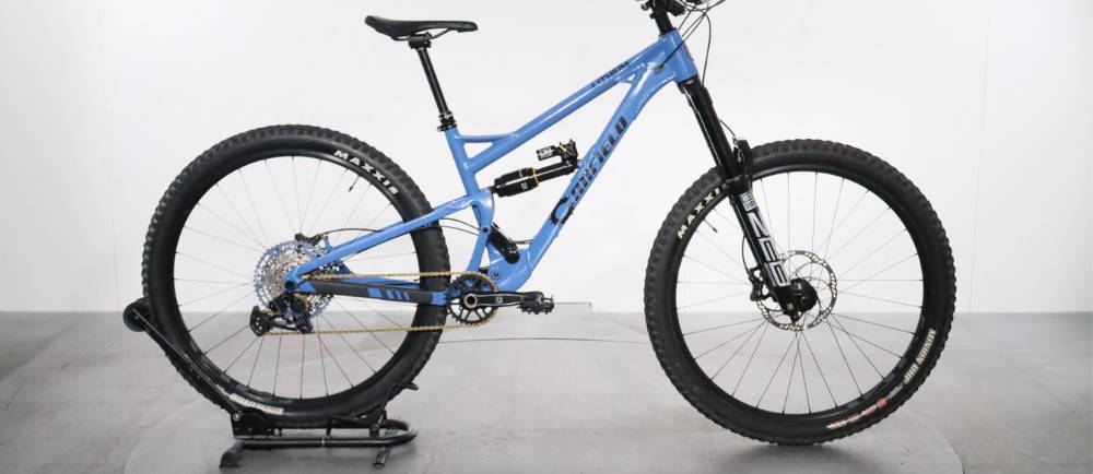 Canfield mountain bike on display for sale