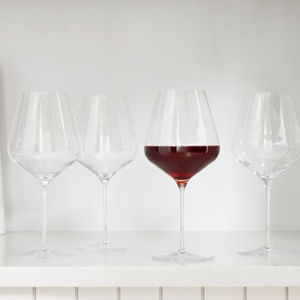 Red Wine Glasses- Set of 4