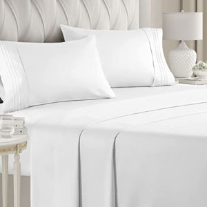 Queen Size 4 Piece Bedding Sheet Set
