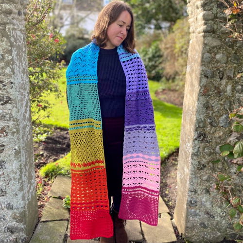 Winter Walk-Schal von Eleonora Tully