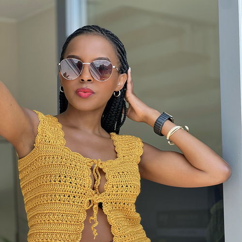 Font Tie Shell Top