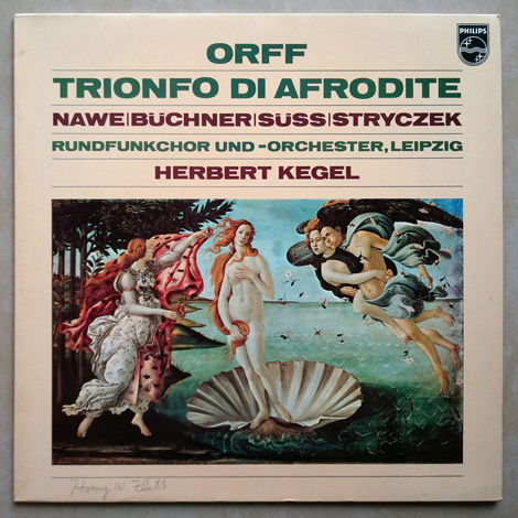 Philips/Carl Orff - Trionfo di Afrodite / Herbert Kegel...