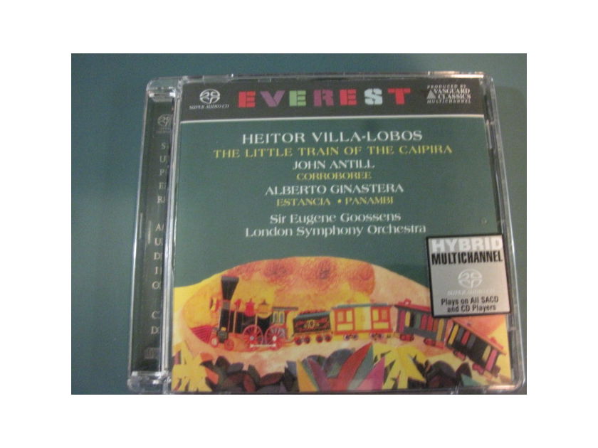 Villa-Lobos "The Little Train of the Caipira" - Vanguard Classics SACD. Goossens conducting The London  Symphony Orchestra, like new.