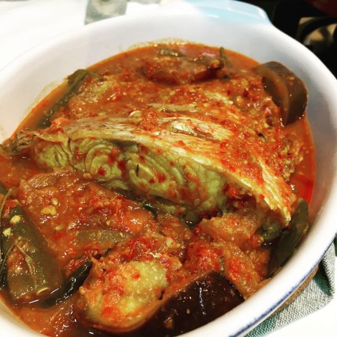 Awesome recipe by Nyonya Cooking! Rempah smells so good and Asam pedas fish taste 