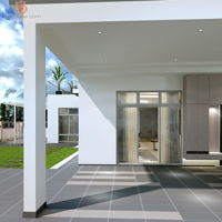 dcaz-space-branding-sdn-bhd-modern-others-malaysia-johor-exterior-car-porch-3d-drawing-3d-drawing