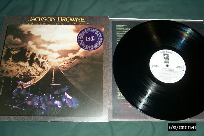 Jackson Browne - Running On Empty White label promo lp nm
