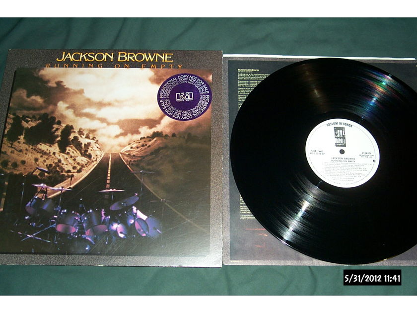 Jackson Browne - Running On Empty White label promo lp nm