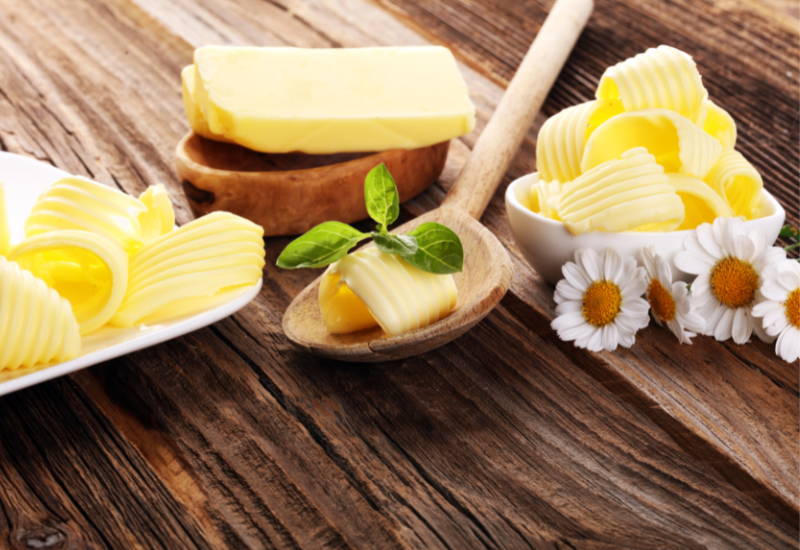 バターとマーガリン