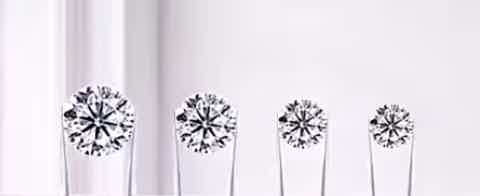 Compare diamond sizes by carat weights. Pobjoy Diamonds
