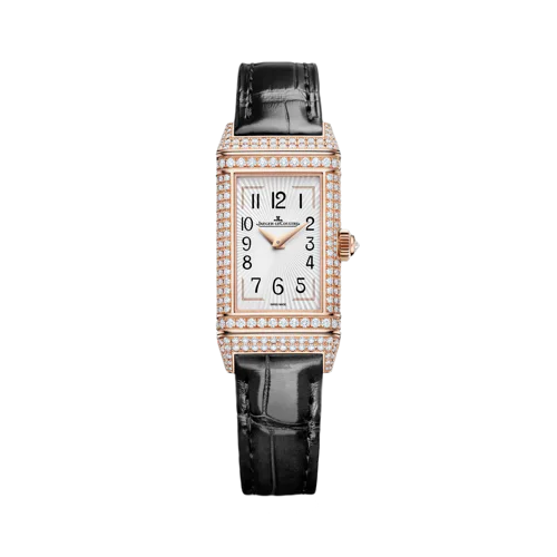 Jaeger-LeCoultre Reverso Duetto Duetto Ladies Rose Gold with Diamonds