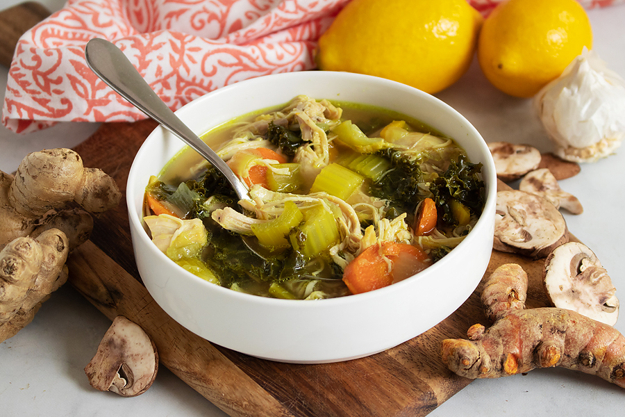 Instant Pot Detox Chicken Soup Perfect Keto