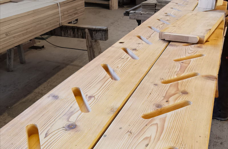 Handwerker in Zimmerei