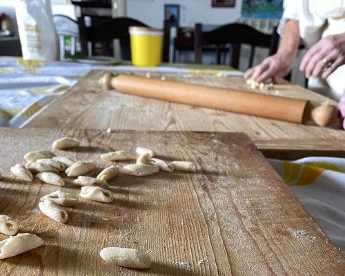 Cooking classes Modica: Fresh pasta with produce from the garden