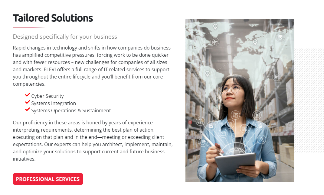 ELEVI Associates product / service