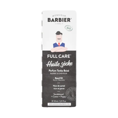 Huile Barbe et Cheveux - Full Care Black Edition