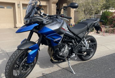 2021 TRIUMPH TIGER 850 SPORT motorcycle for rent near Tempe, AZ