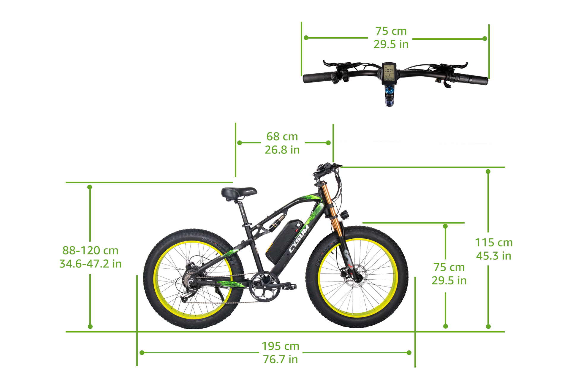 M900 PLUS 1000W 48V Motor 17Ah Li-Battery Fat E-Bike Men's bicycle – RICH  BIT EBIKE OFFICIAL STORE