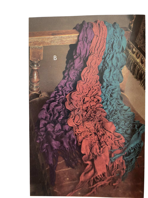 Turquoise Ruched Scarf - $20.00 | Peruvian Connection: Second Edition