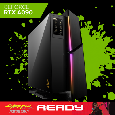 MSI MEG Trident X2 13NUI-001US with Intel Core i9-13900KF Processor and NVIDIA GeForce RTX 4090 Graphics That's Cyberpunk 2077 Phantom Liberty Ready