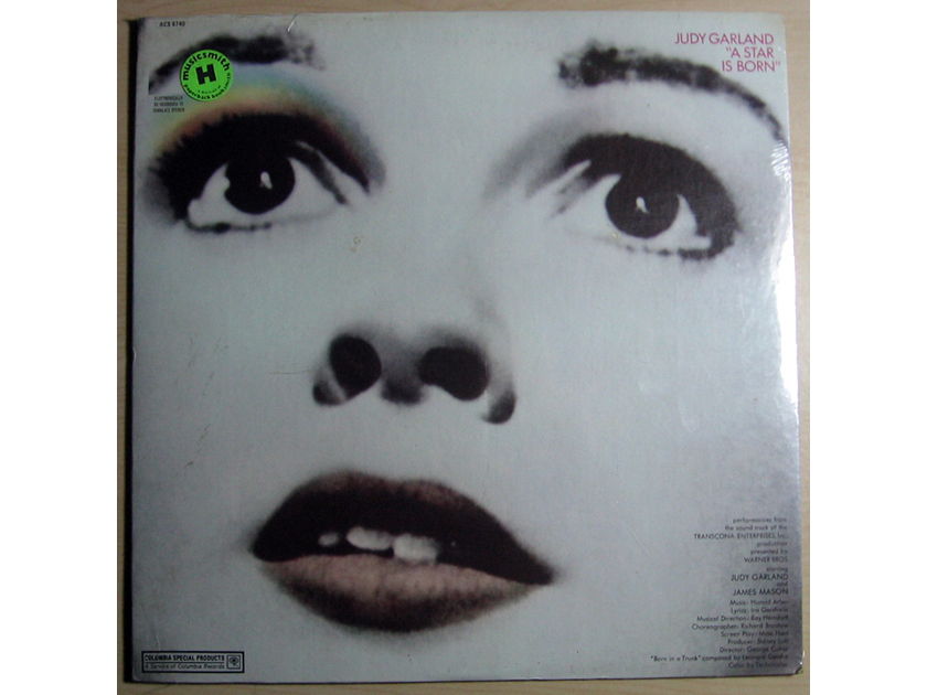 Judy Garland  - A Star Is Born - SEALED 1976 Reissue Columbia Special Products ‎ACS 8740