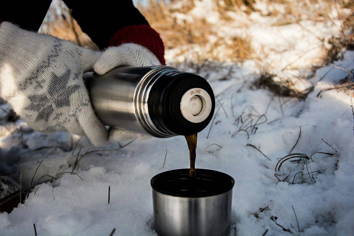 Winterpicknick zum Valentinstag
