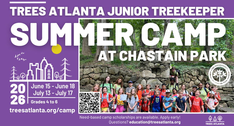 Junior TreeKeeper Chastain Park Camp 2026