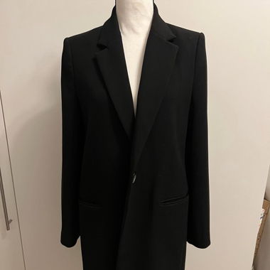 Leichter schwarze Mantel Mango 