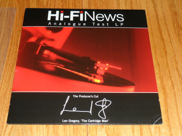 HI-FI News - ANALOGUE TEST LP