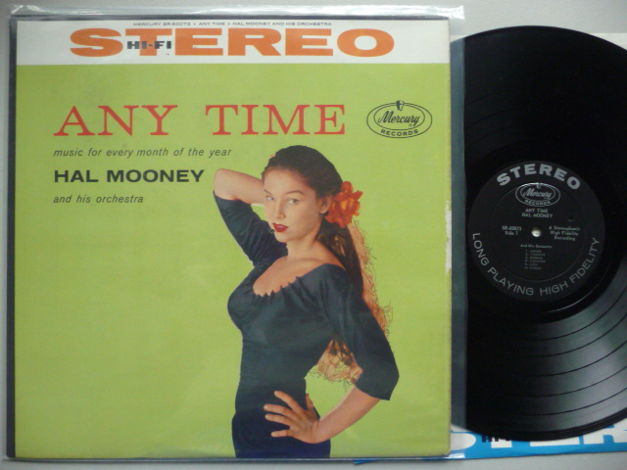 ANY TIME - HAL MOONEY AND HIS ORCH. MERCURY LP EXCEL