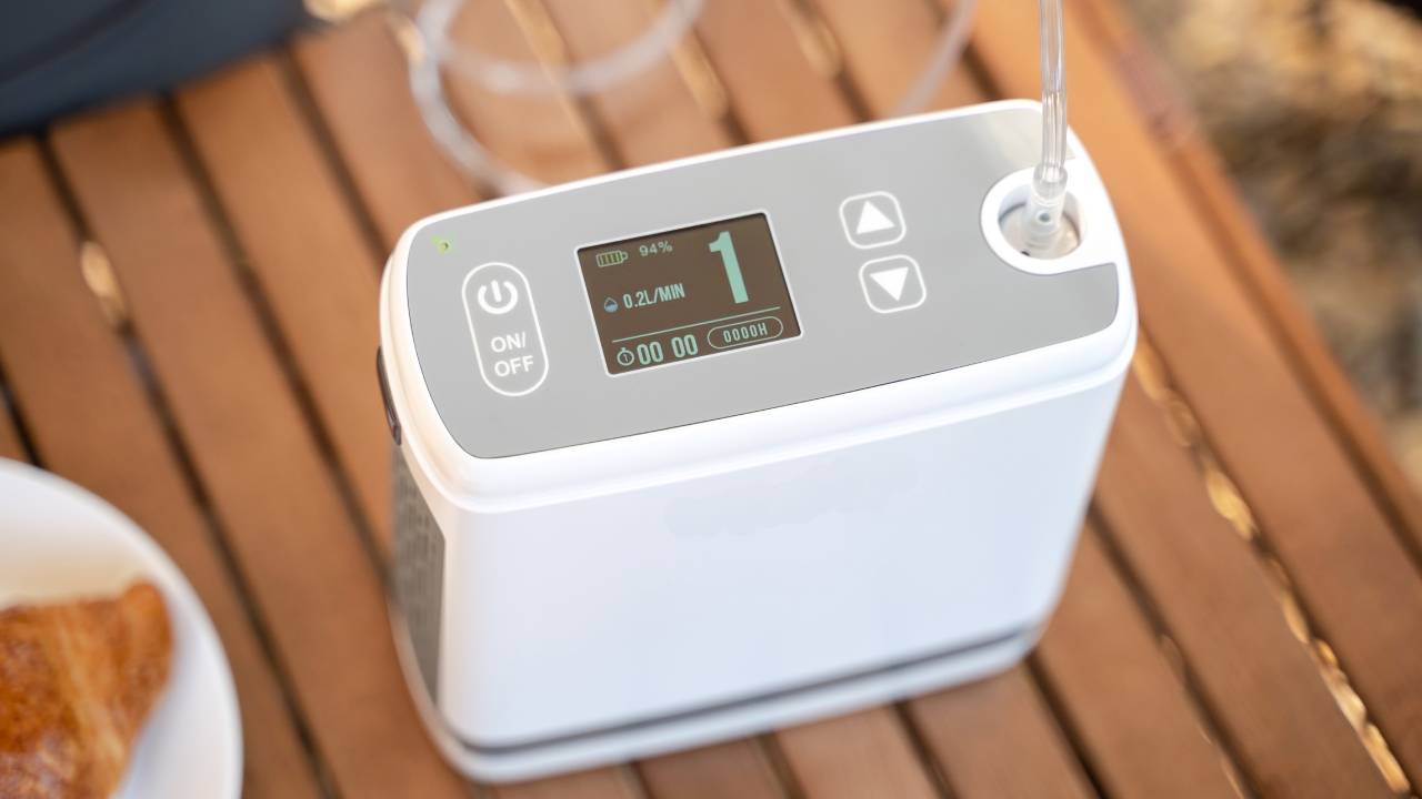 pulse dose portable oxygen concentrator