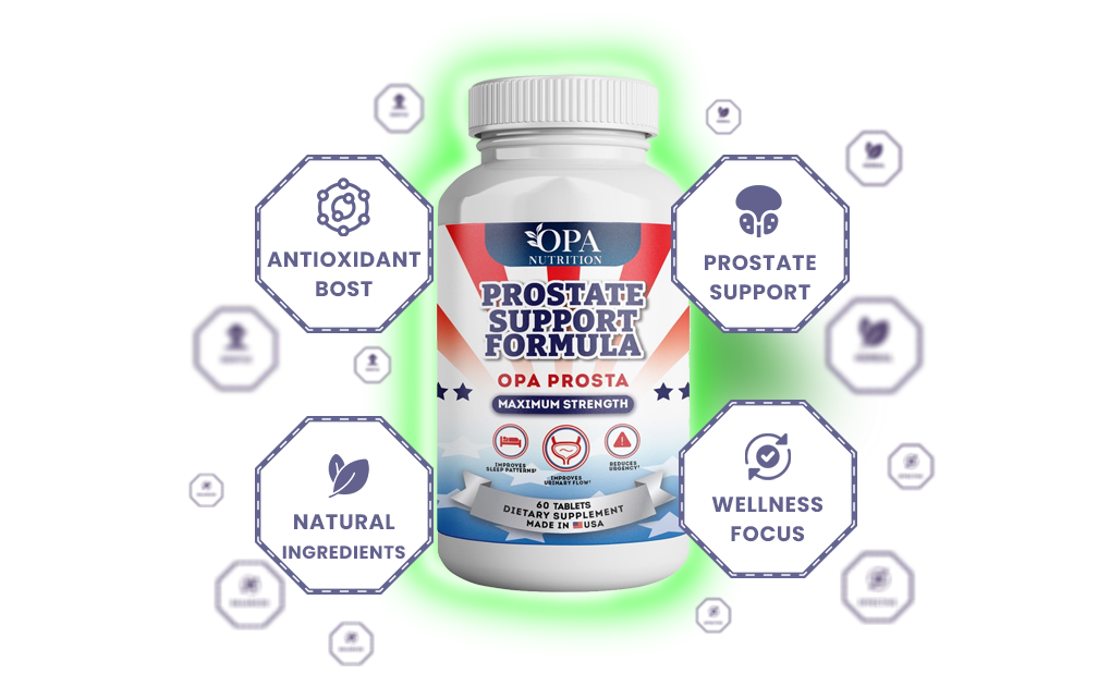 OPA NUTRITION PROSTATE SUPPLEMENTS Features