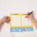 Montessori Twist and Match Puzzle toy featuring realistic images of zebras, lions, elephants, and giraffes.