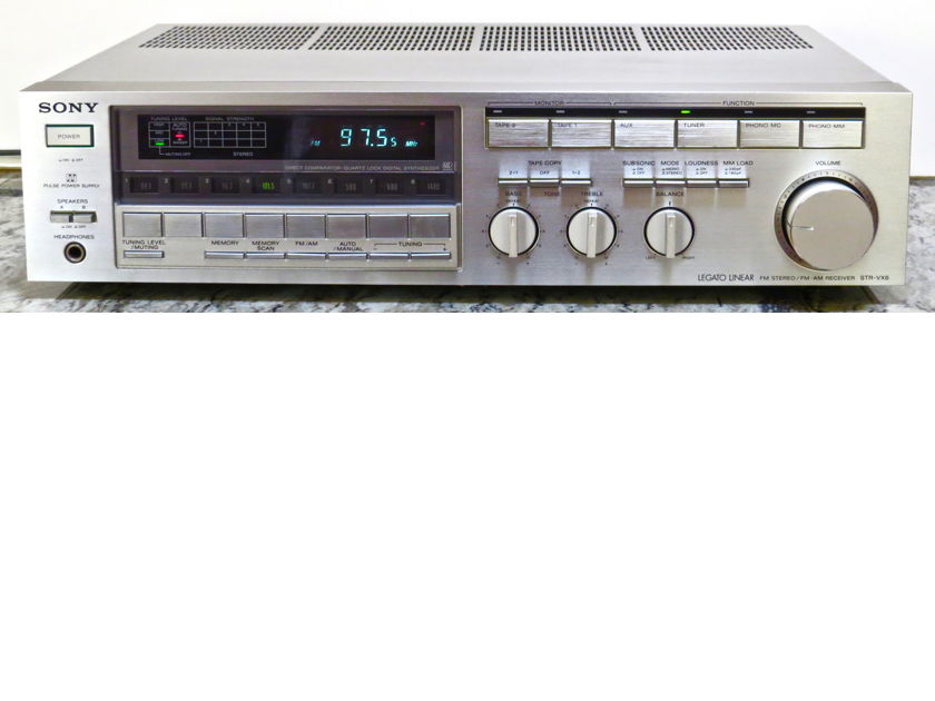 Sony STRVX6 LEGATO LINEAR AMFM Stereo Re... For Sale Audiogon