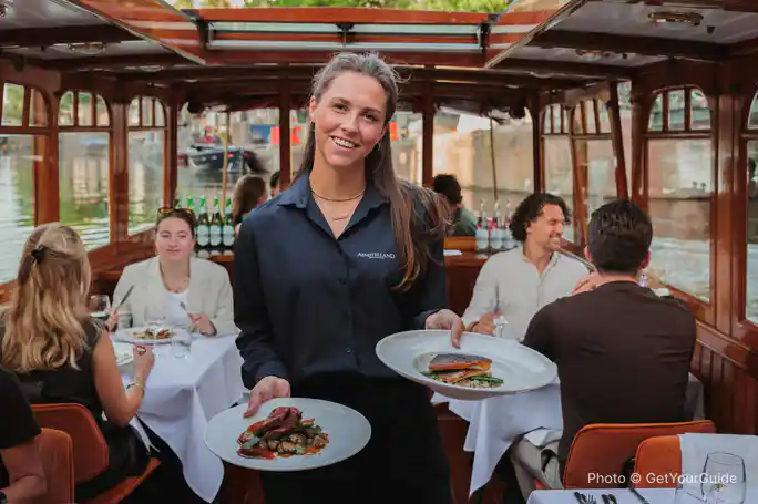 High-End Dinner Cruise: A Culinary Canal Experience