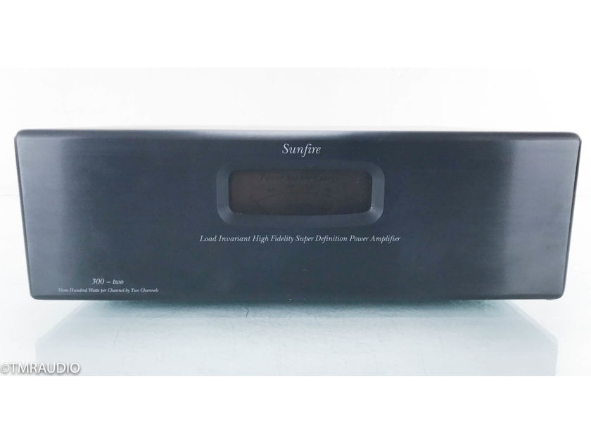 Sunfire Architect's Choice Series 2 Stereo Power Amplifier  (15567)