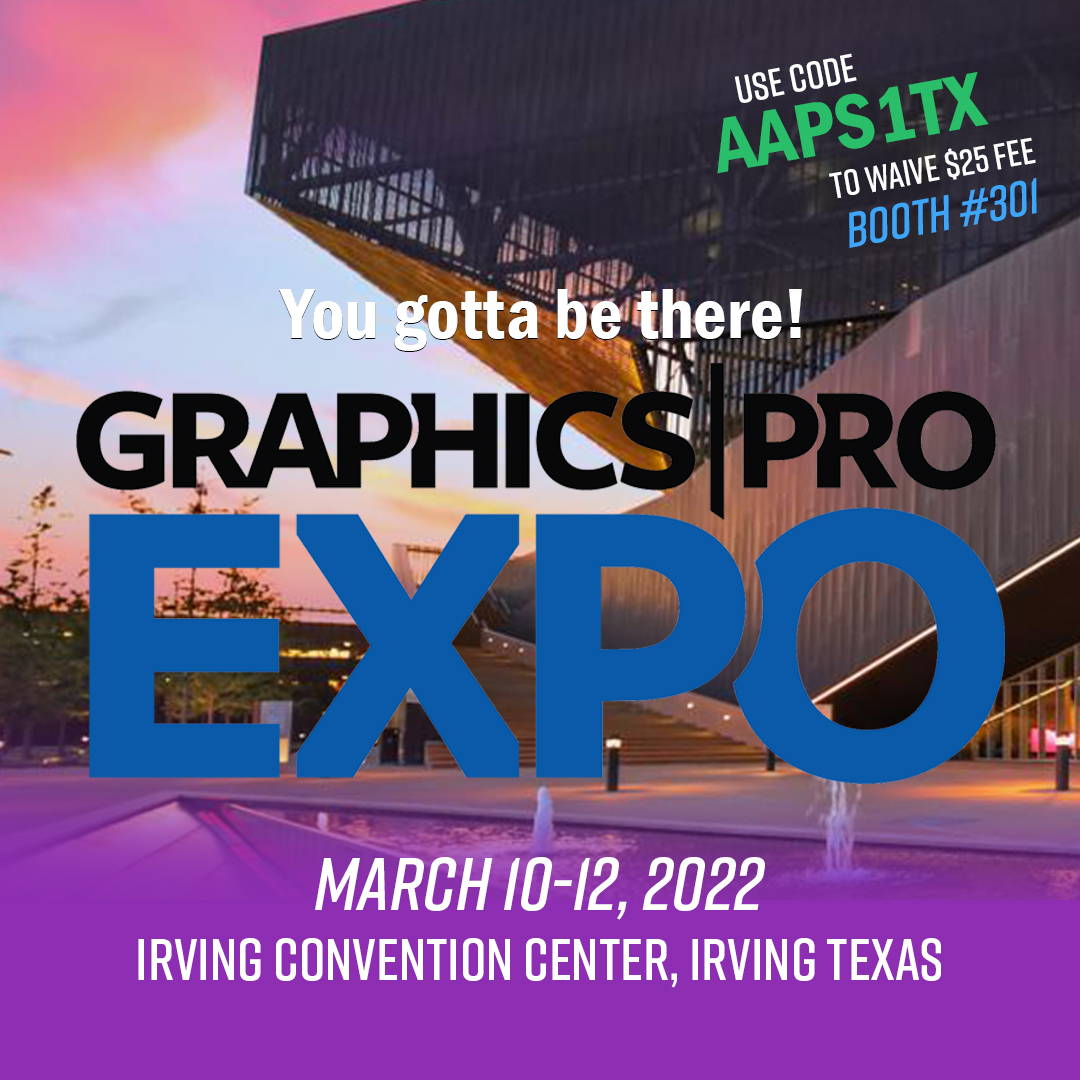gpx graphics pro expo in irving texas