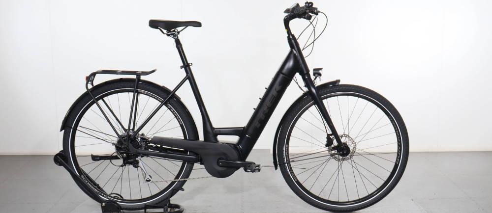 Urban Arrow cargo electric bike motor close up