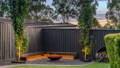 Garden spike lighting and LED under lighting creating a warm outdoor seating area in Rouse Hill by Havit